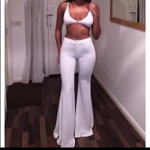 Zara wide leg pants xs